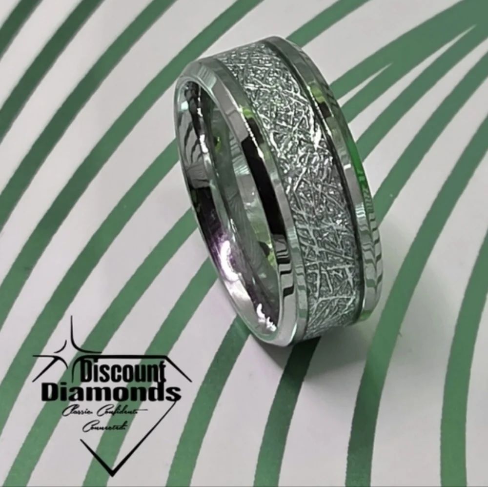 Silver Titanium Ring - Picture 8 of 8